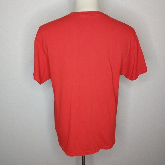 Majestic St Louis Cardinals Baseball T-shirt Large Red Cotton Short Sleeve Crew - Picture 5 of 12